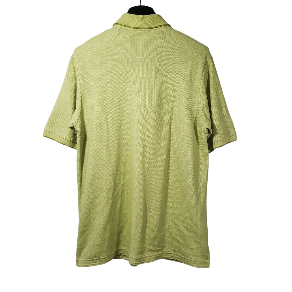 Tommy Bahama S/S Polo Shirt Men's S Green Pima Cotton Blend Casual Uniform Golf - Picture 4 of 6